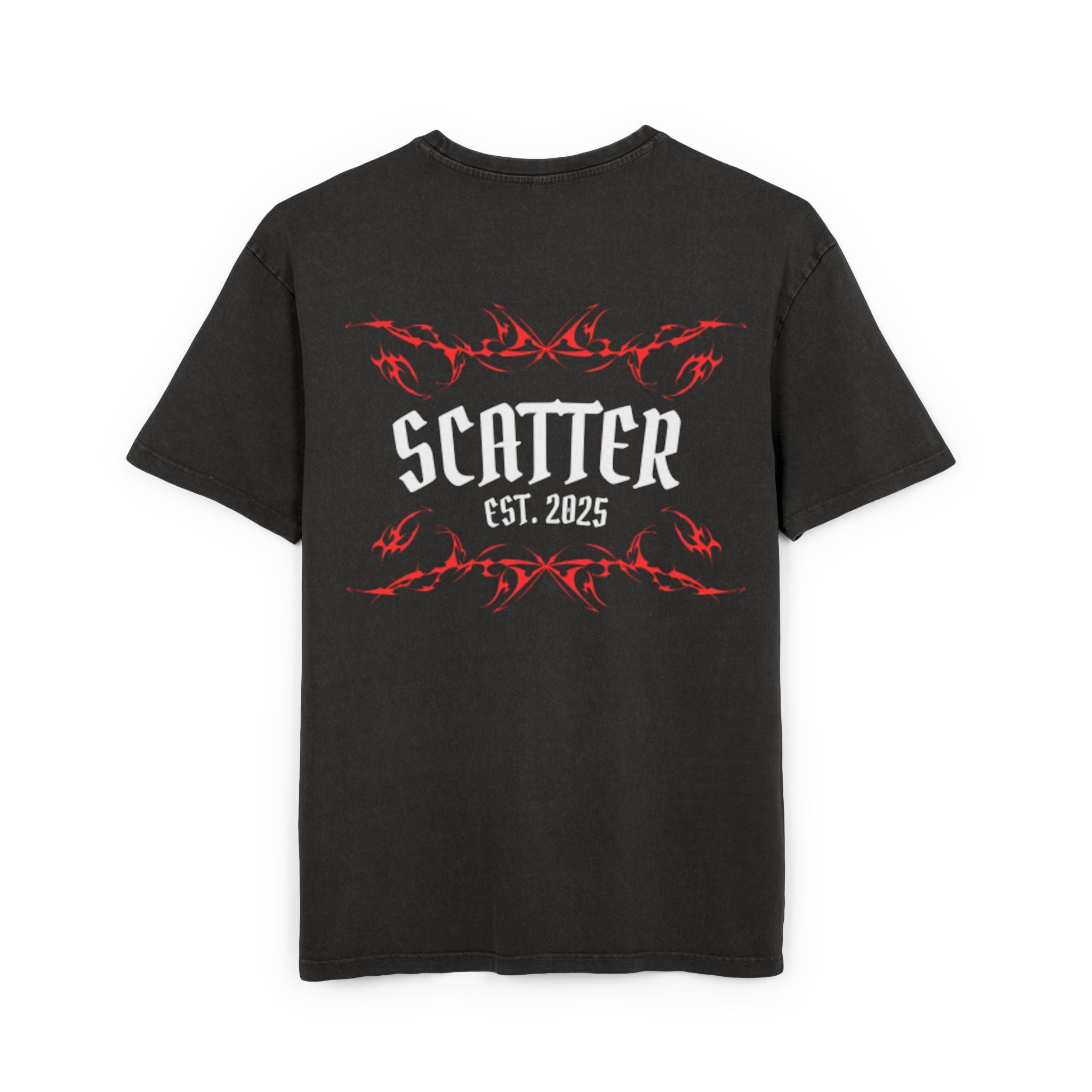 Men's Acid Washed Heavy Oversize Tee