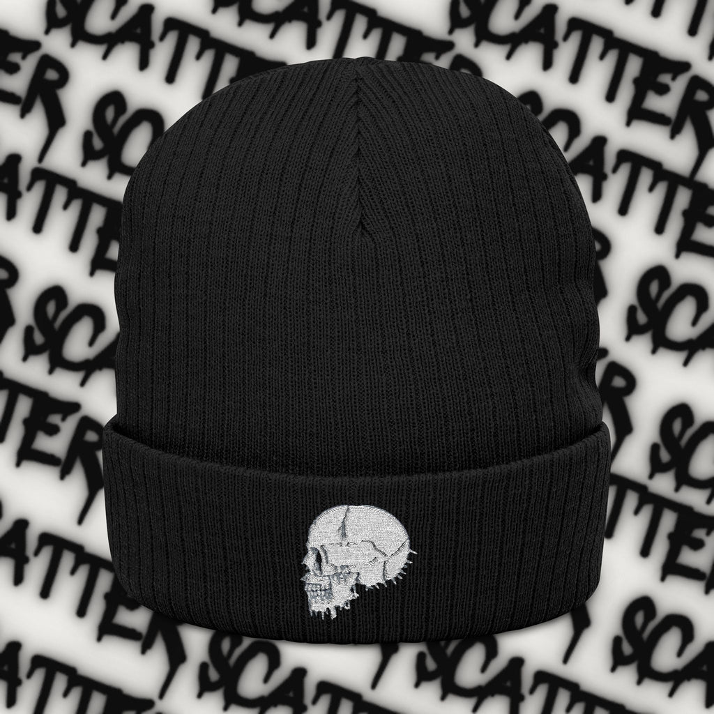 Scatter/ knit beanie/one size fits all