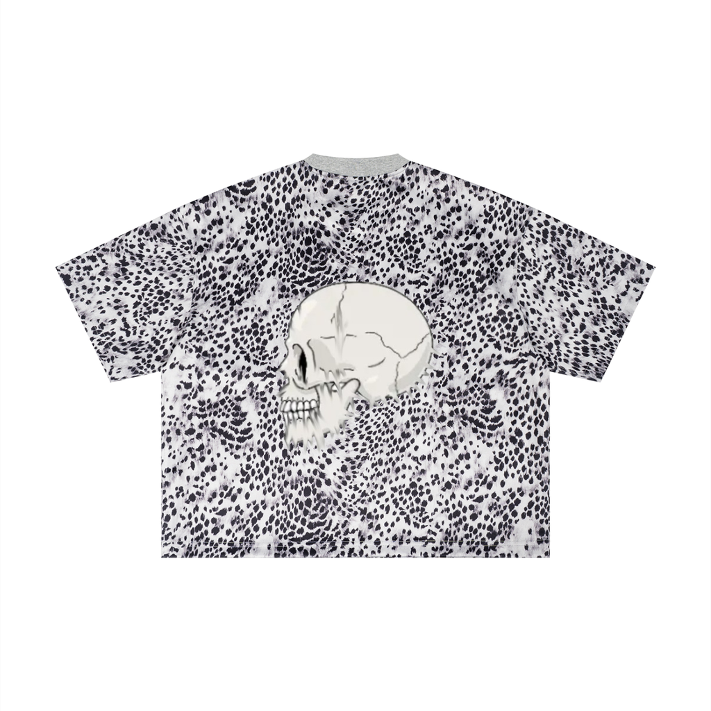 Unisex Leopard Print Boxy T-Shirt