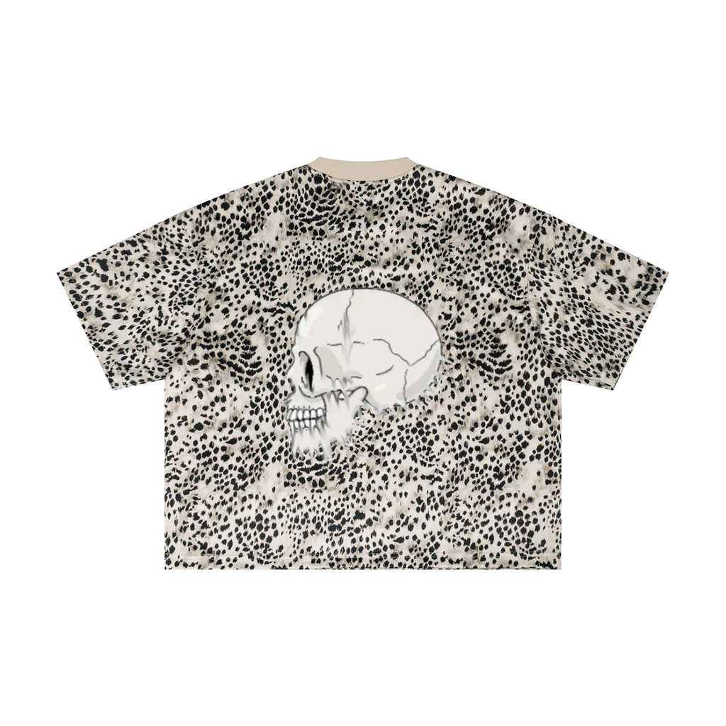 Unisex Leopard Print Boxy T-Shirt